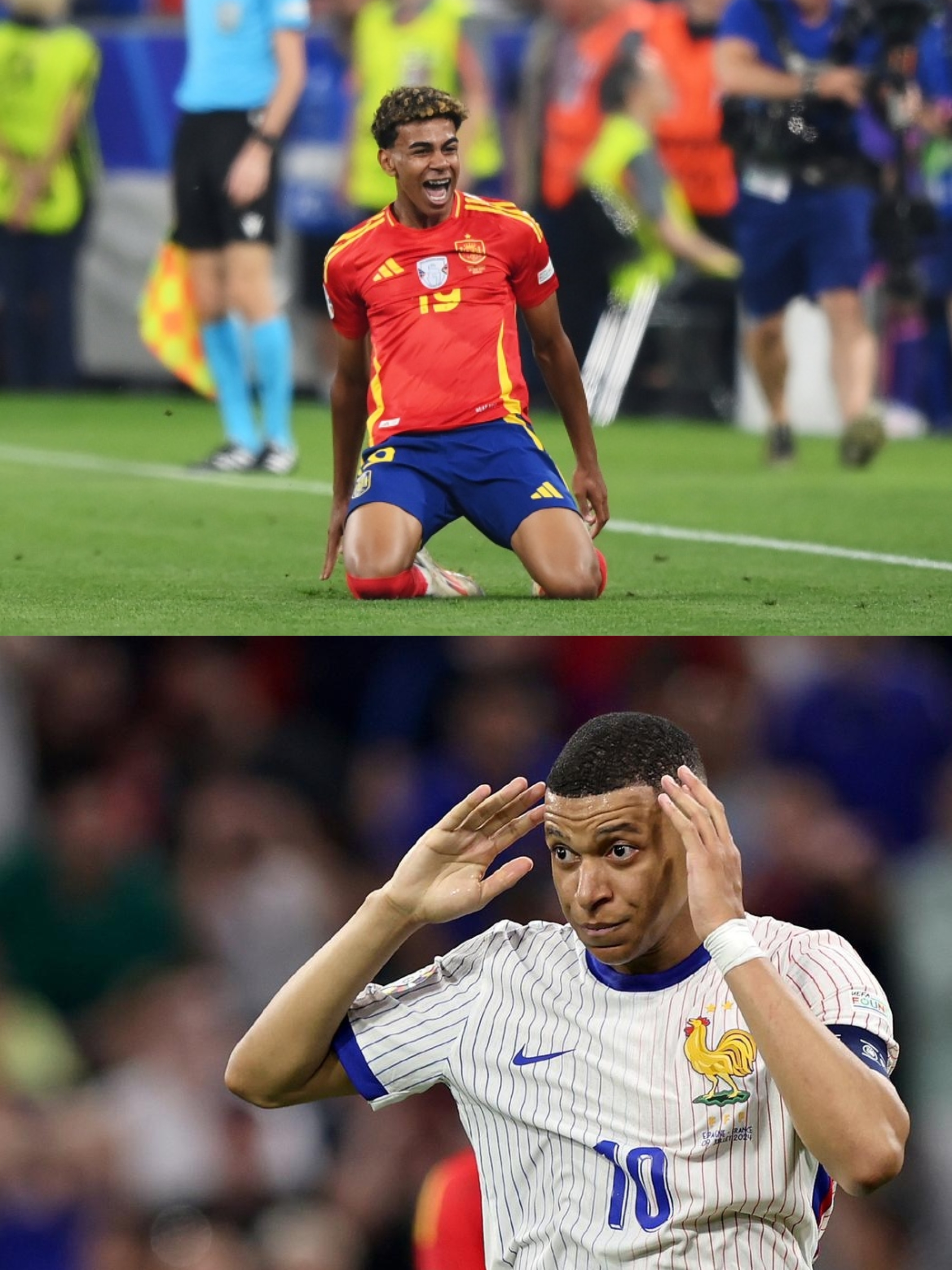 包含姆巴佩在与亚马尔的对决中展现出绝对统治力的词条